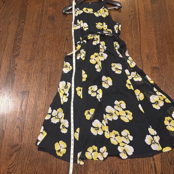 Tommy Hilfiger Women's Chiffon Midi Dress Size 14 - Picture 10 of 16